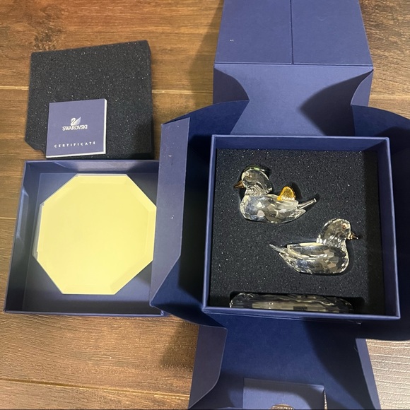 Swarovski Mandarin duck couple - Picture 7 of 9